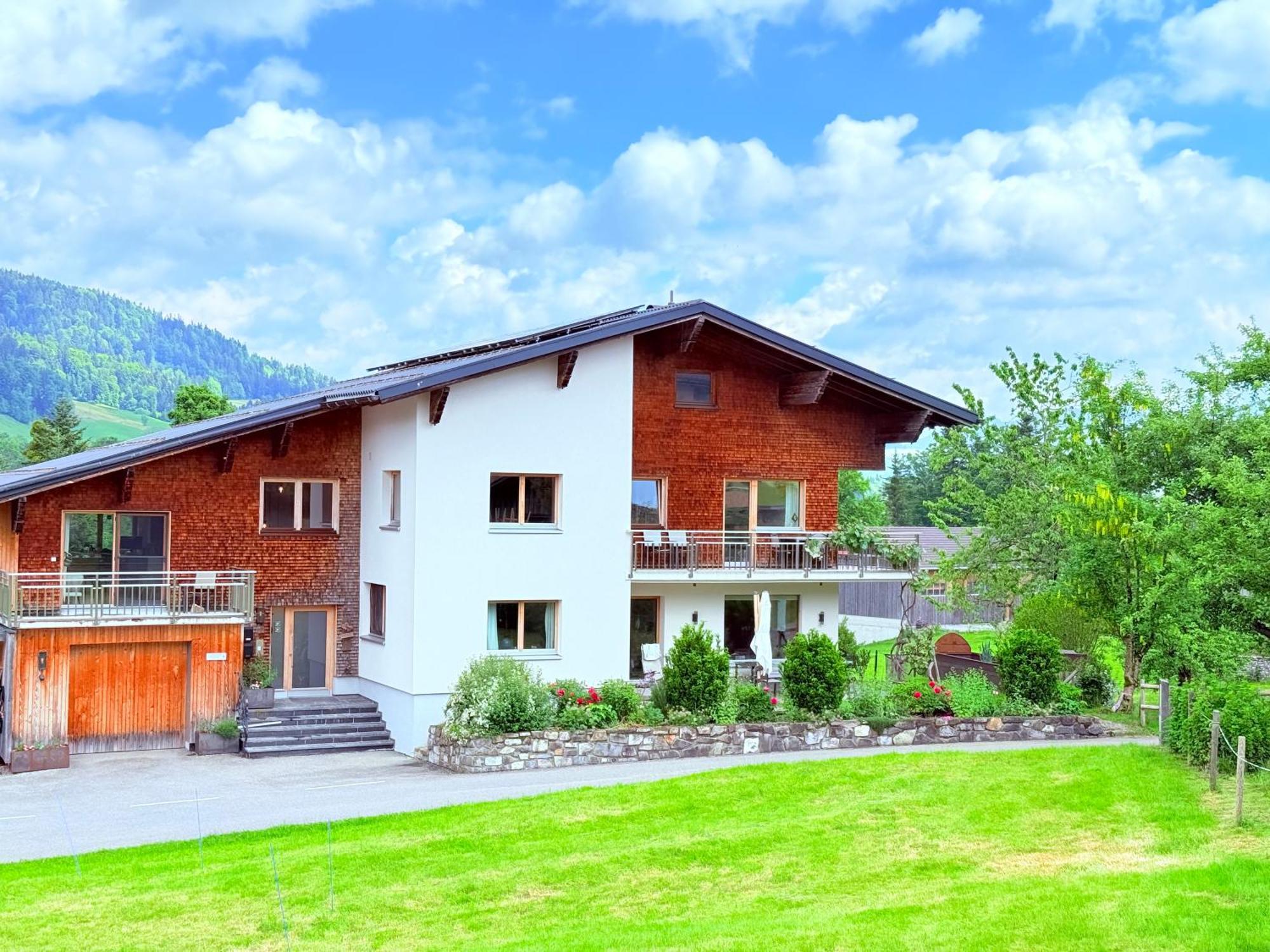 Wiesen Appartment Schwarzenberg im Bregenzerwald Exterior foto